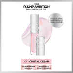 L'Oreal Paris Plump Ambition Hyaluron Lip Oil Besleyici ve Nemlendirici
Dudak Parlatıcısı 101- Cristal Clear