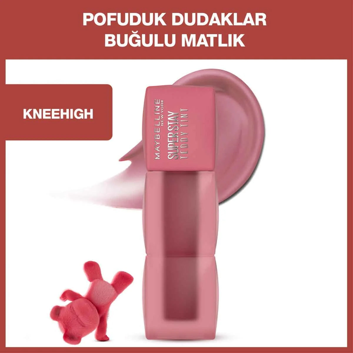 Maybelline Super Stay Teddy Tint Uzun Süre Kalıcı Likit Mat Tint 55-
Knee High