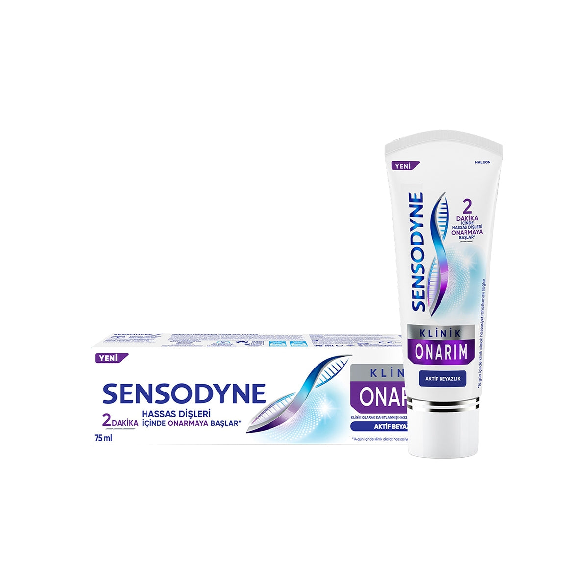 Klinik Onarım Aktif Beyazlık 75 ml