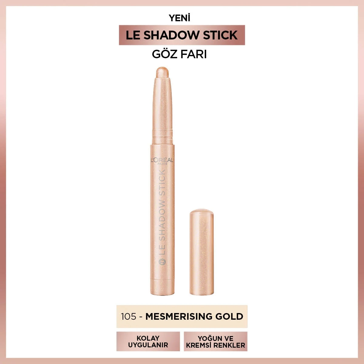 LOREAL PARIS Le Shadow Stick Far- Mesmer Gold