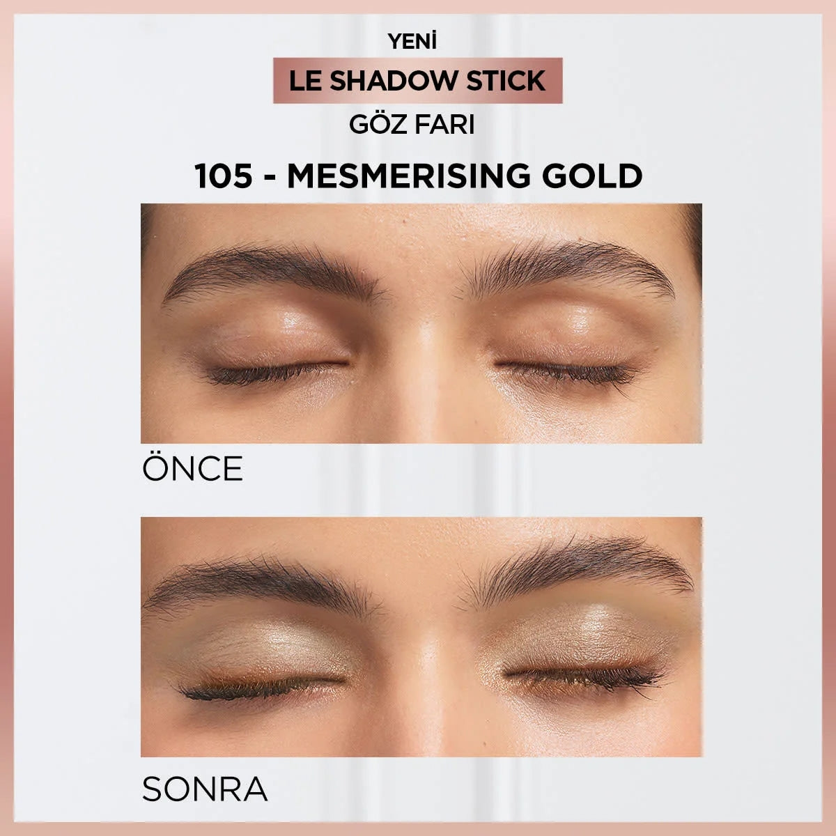 LOREAL PARIS Le Shadow Stick Far- Mesmer Gold