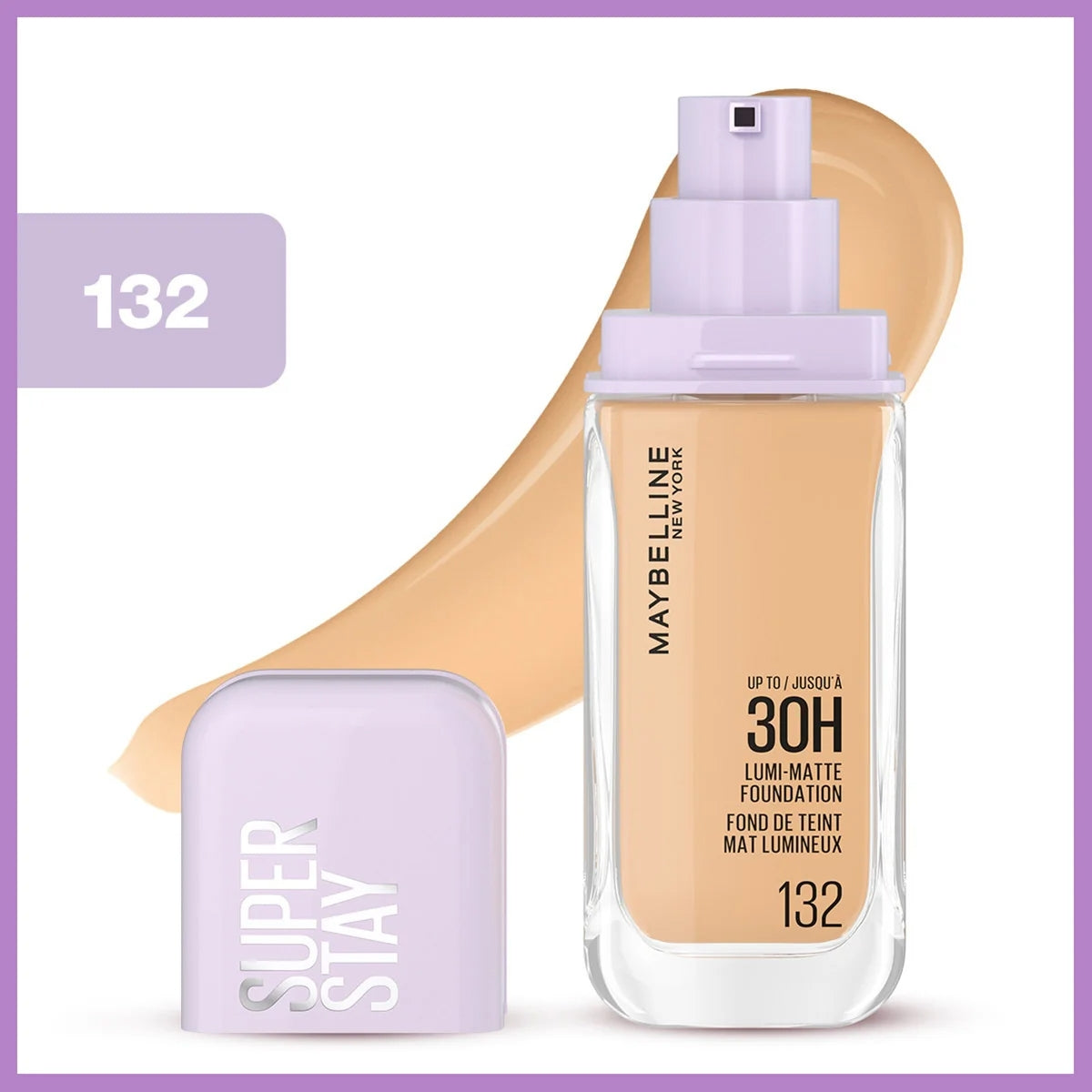 MAYBELLINE Fondöten Super Stay Lumi Matte- 132

