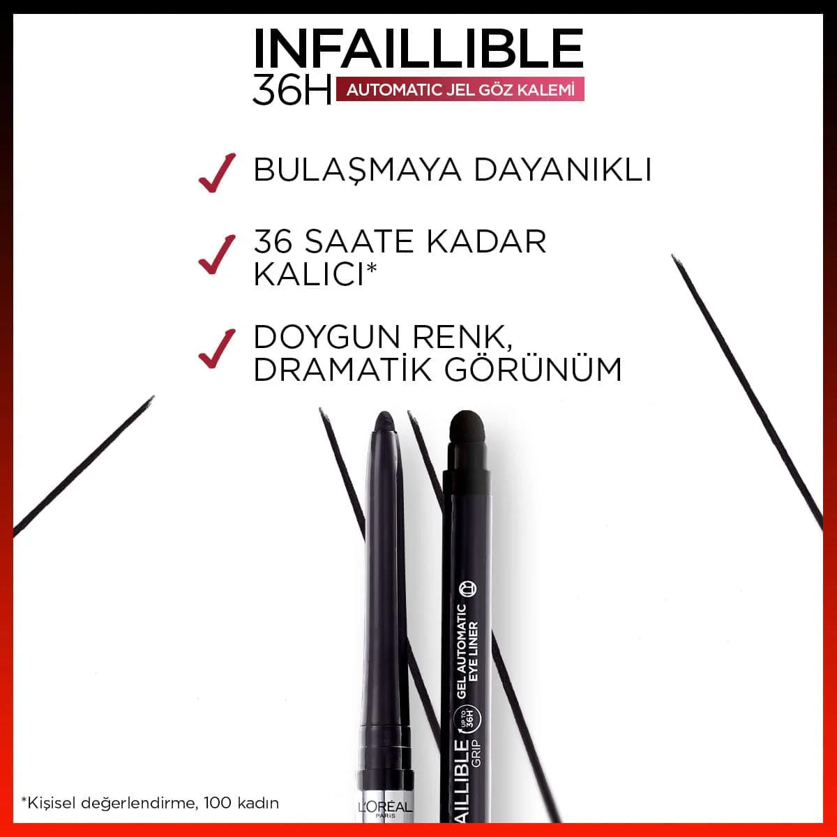 Loreal Paris Infaillable Jel Göz Kalemi No 12 Bronzed Espresso
