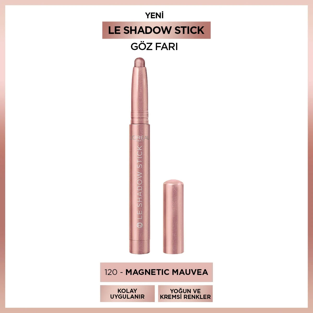 LOREAL PARIS Le Shadow Stick Far- Magnetic Mauve
