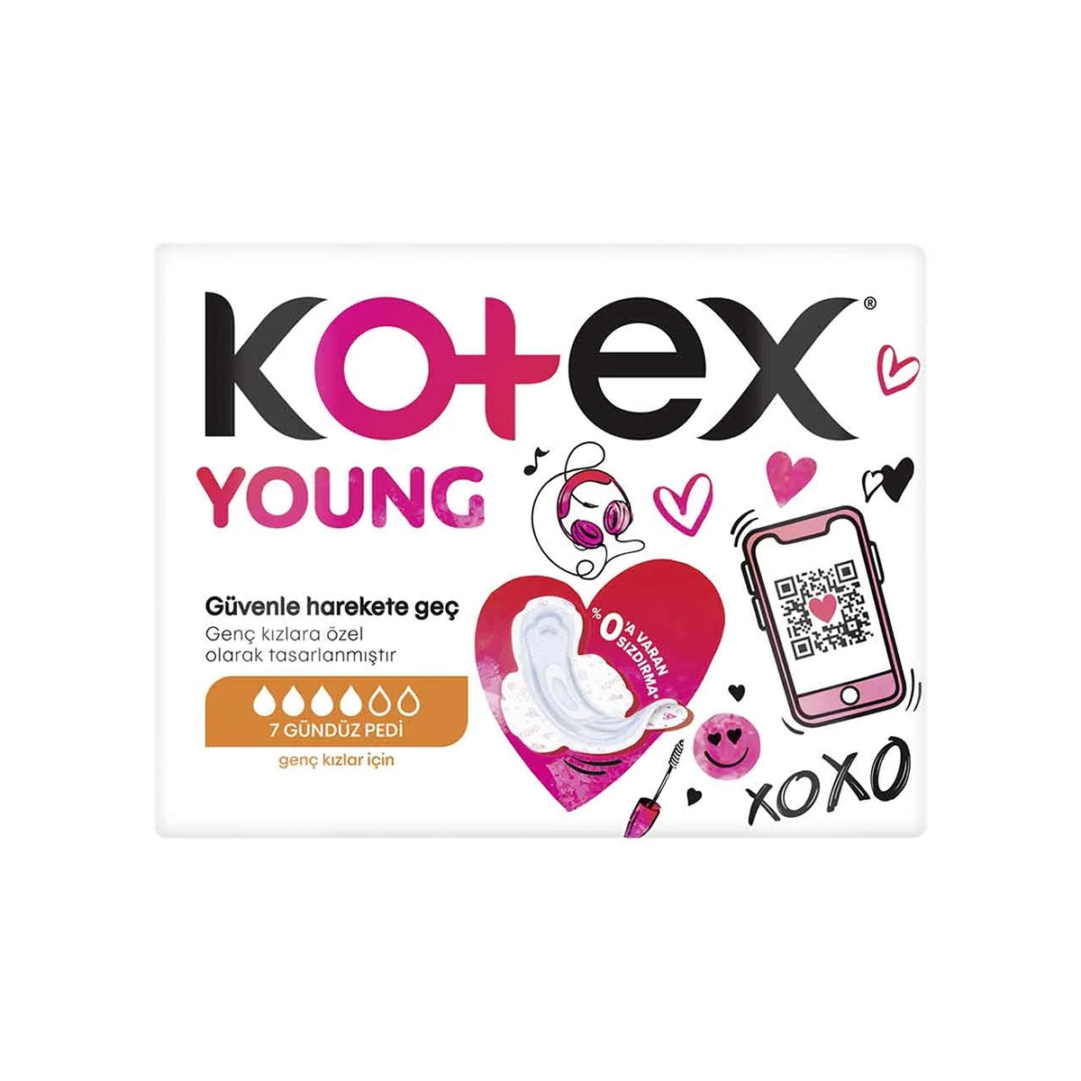 Kotex Young Hijyenik Ped Tekli 7'Li
