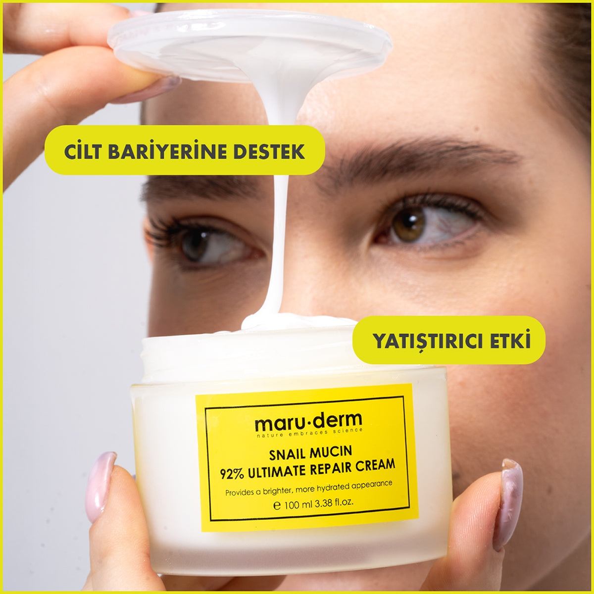 %92 Salyangoz Özlü Onarıcı Krem 100 ml