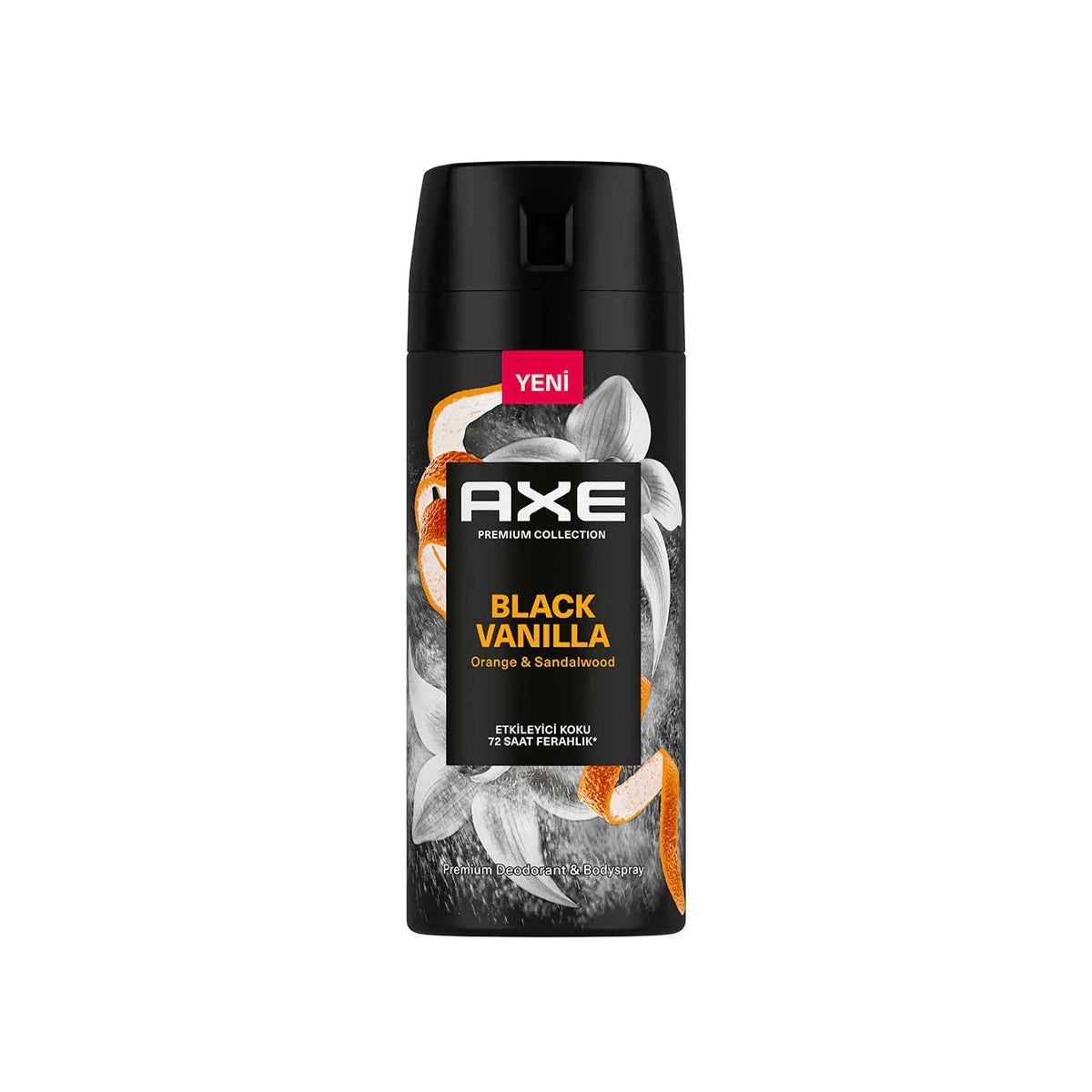 Erkek Deodorant Sprey Black Vanilla 150 ml