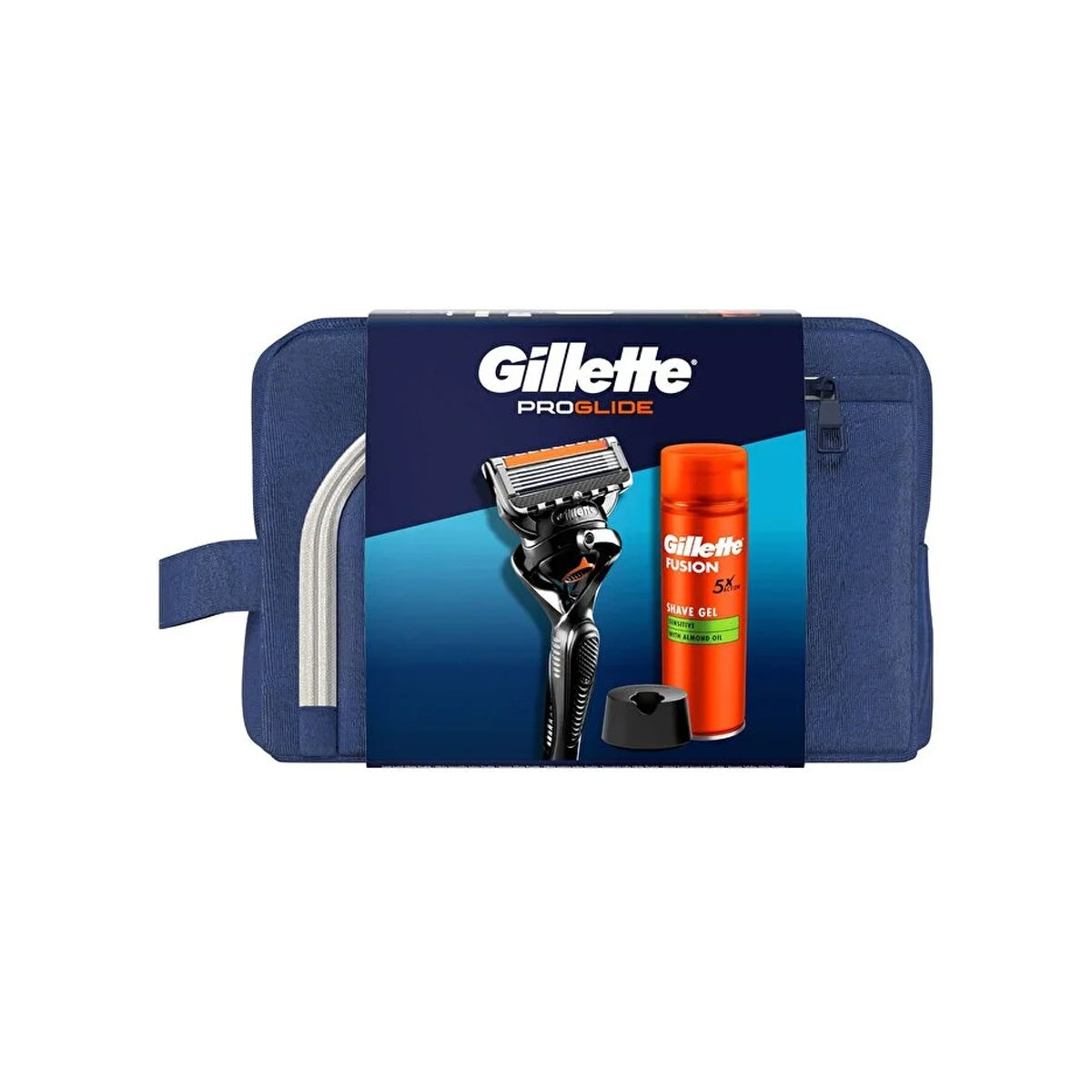 GILLETTE FUSION PROGLIDE TIRAS MAK + TIRAS BICAK +CANTA
