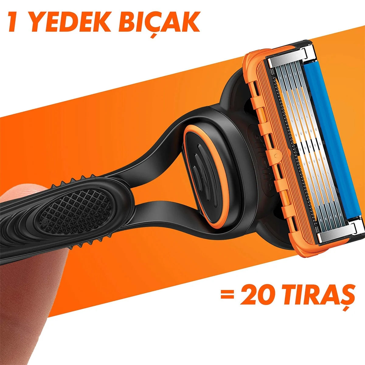 GILLETTE FUSION YEDEKLI TIRAŞ MAKINESI + TIRAS JELI 200 ML + CANTA
