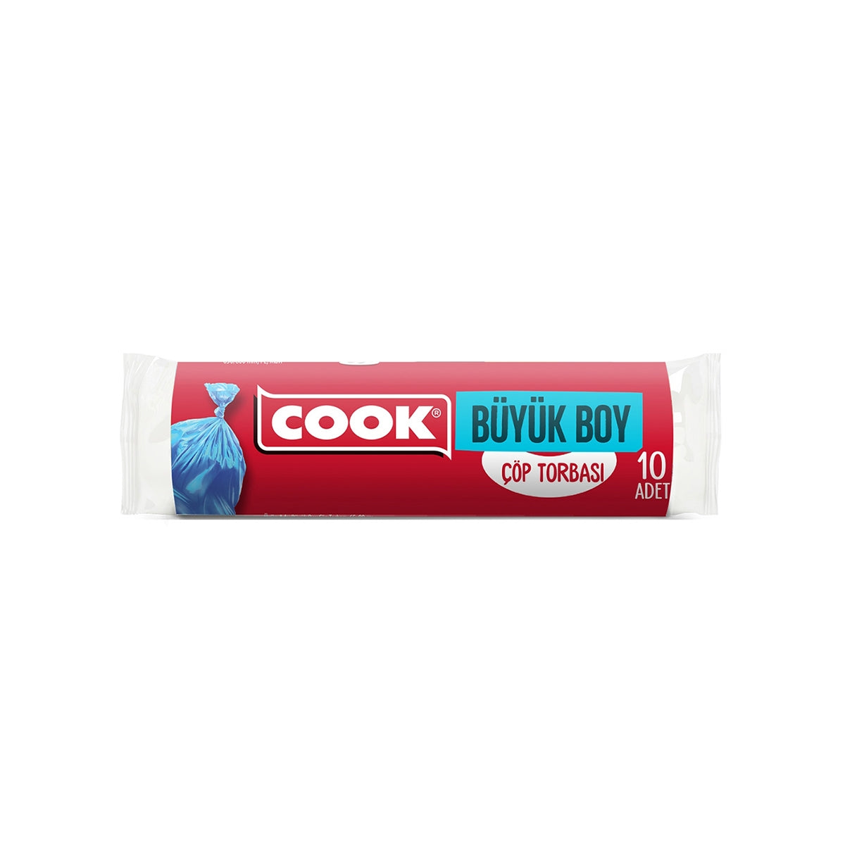 COOK Büyük Boy Çöp Torb.65 x 80 cm. 10'lu rulo





