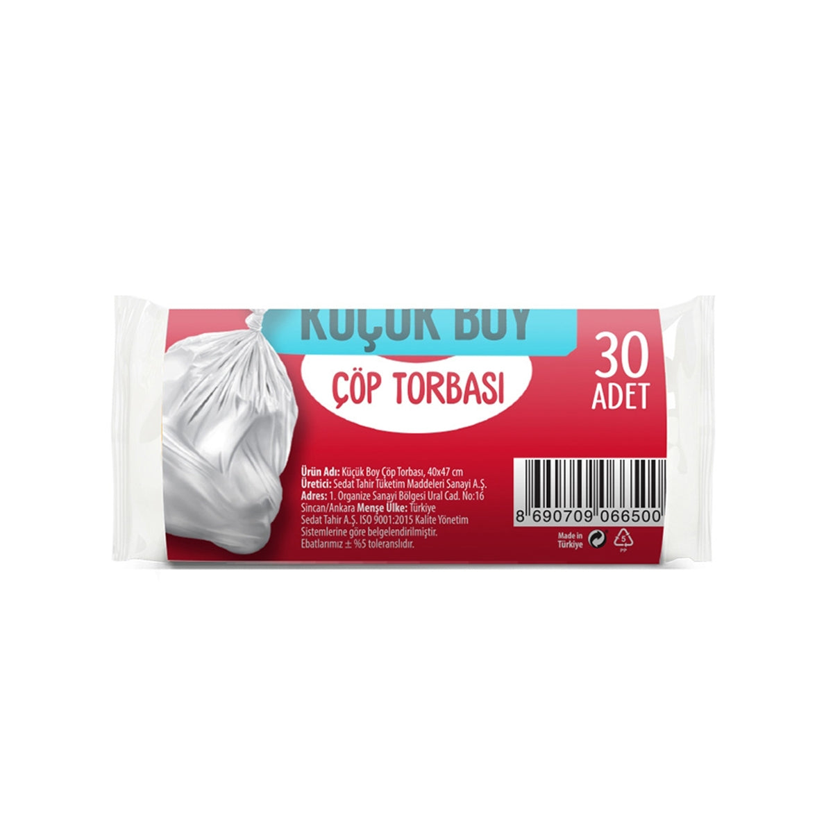 COOK Küçük Çöp Torbasi Şeffaf ( 40x47 cm )



