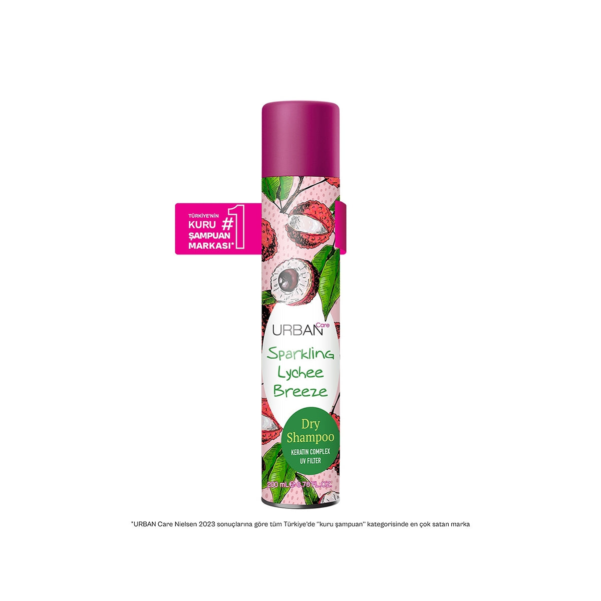 Sparkling Lychee Breeze Kuru Şampuan 200 Ml
