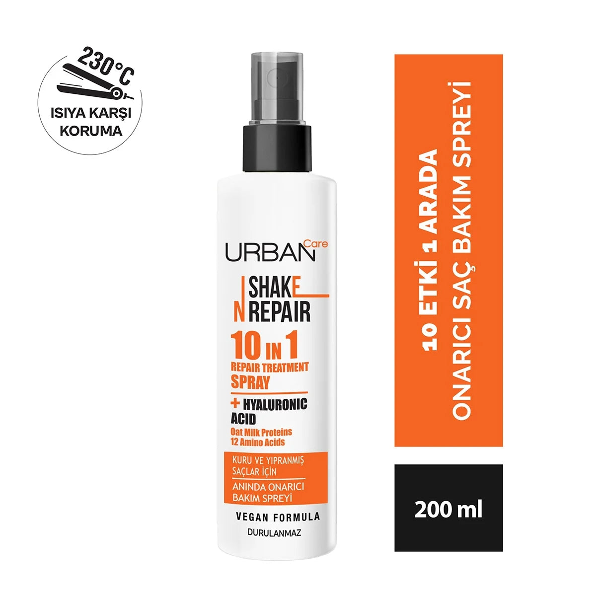 Shake N Repair Kuru ve Yıpranmış Saçlar İçin Saç Bakım Spreyi 200 Ml
