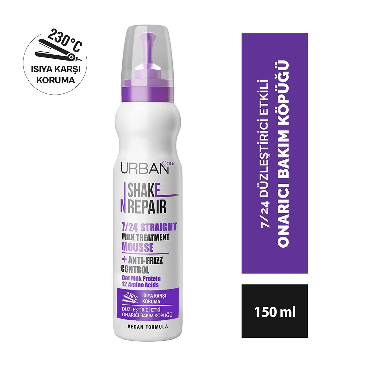 Shake N Repair Düzleştirici Etkili Saç Bakım Köpüğü 150 Ml
