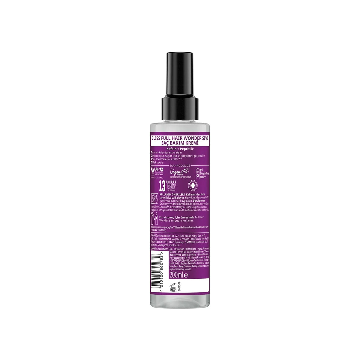 Sıvı Saç Kremi Full Hair Wonder 200 Ml