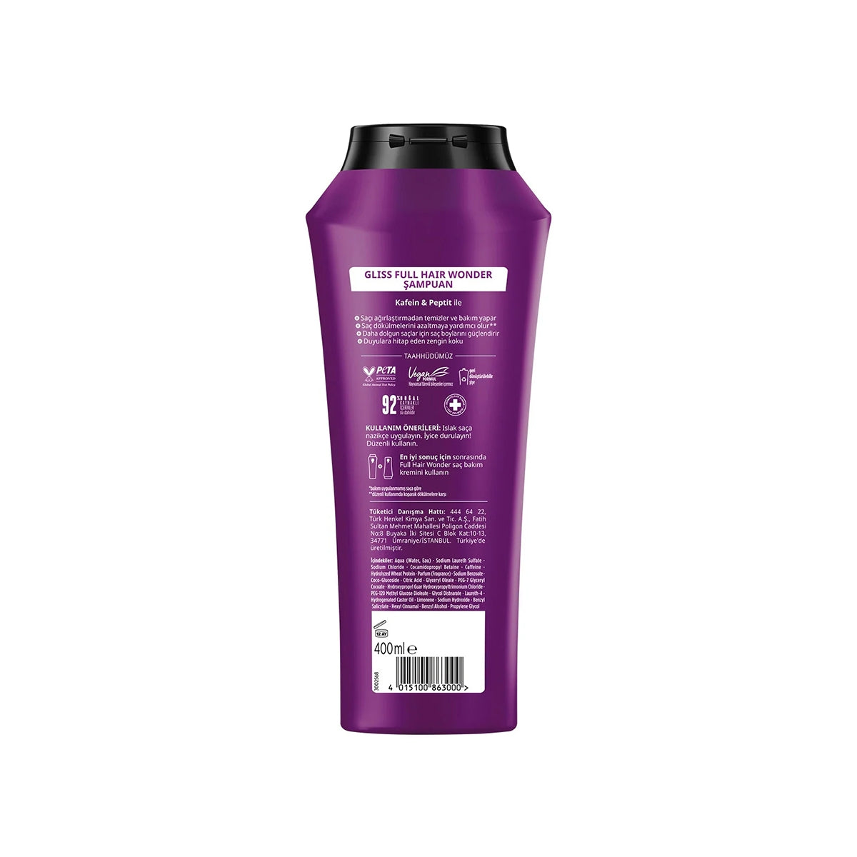 Şampuan Full Hair Wonder 400Ml