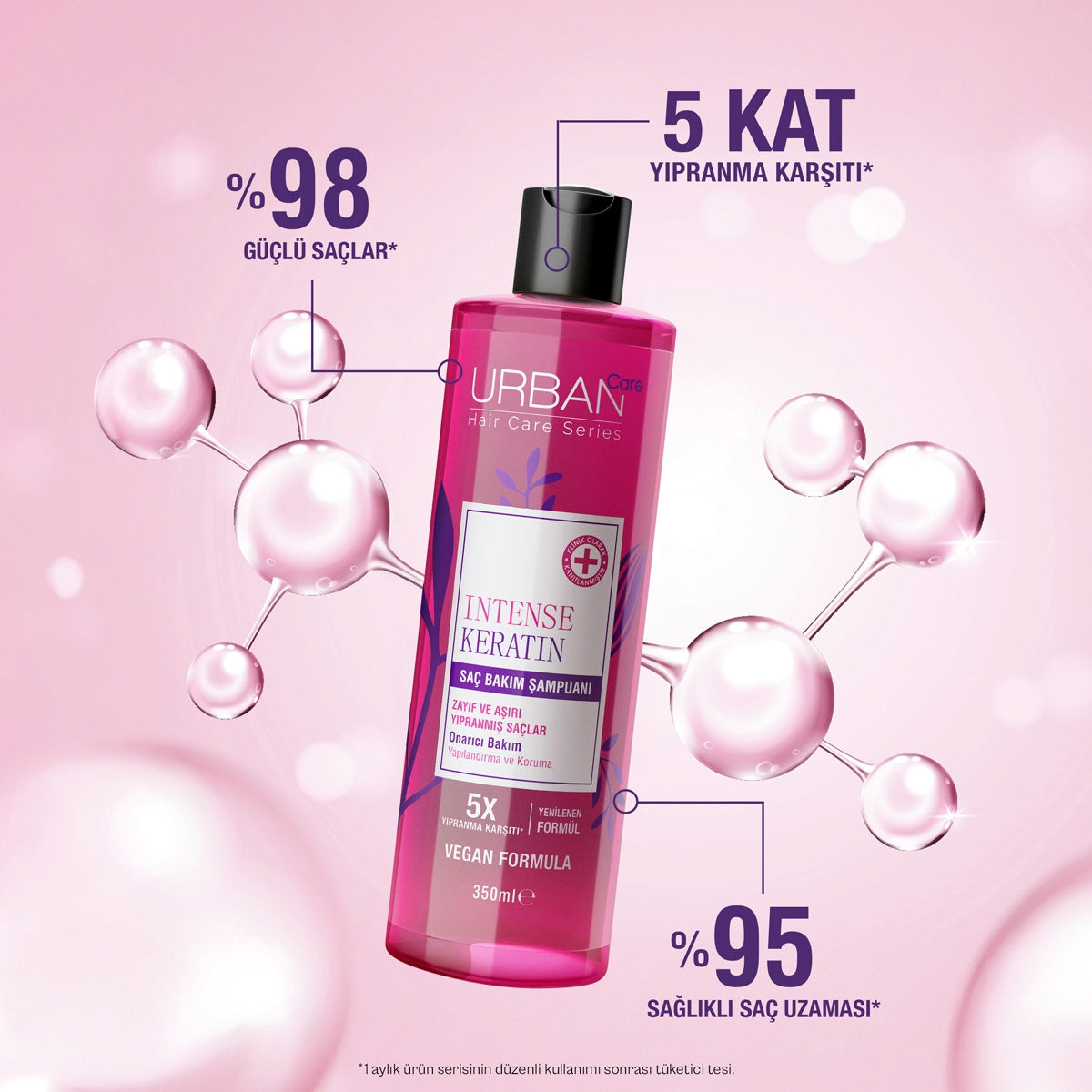 Intense ve Keratin Şampuan 350 ml