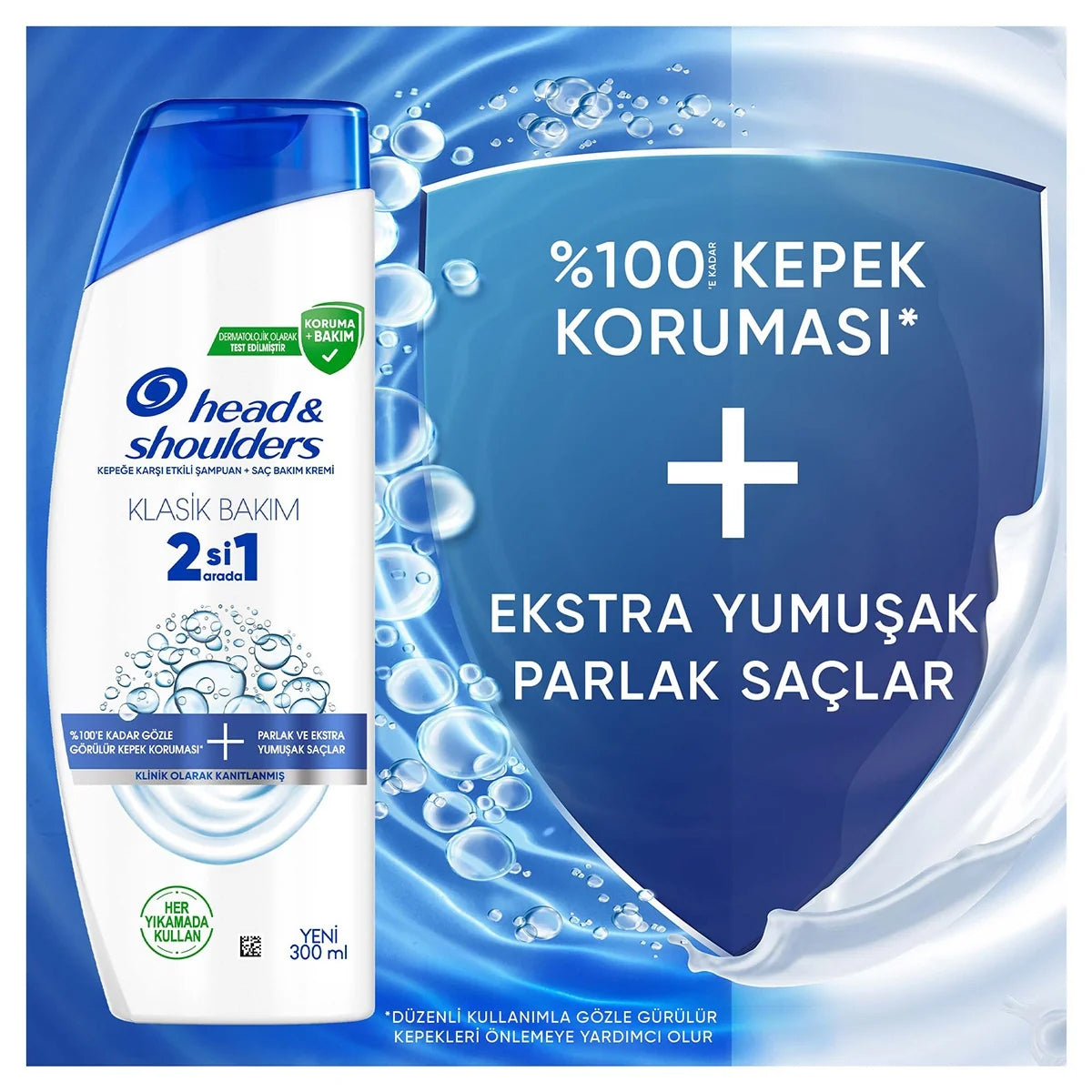 Şampuan Klasik Bakım 2IN1 300 Ml