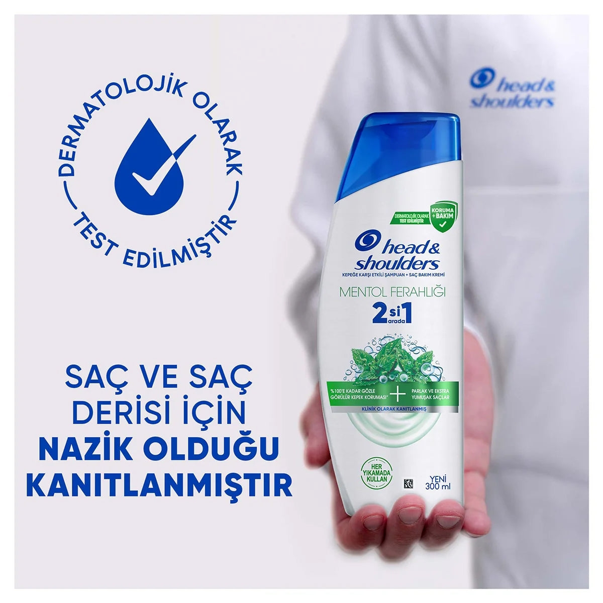 Şampuan Mentol Ferahlığı 2IN1 300 Ml