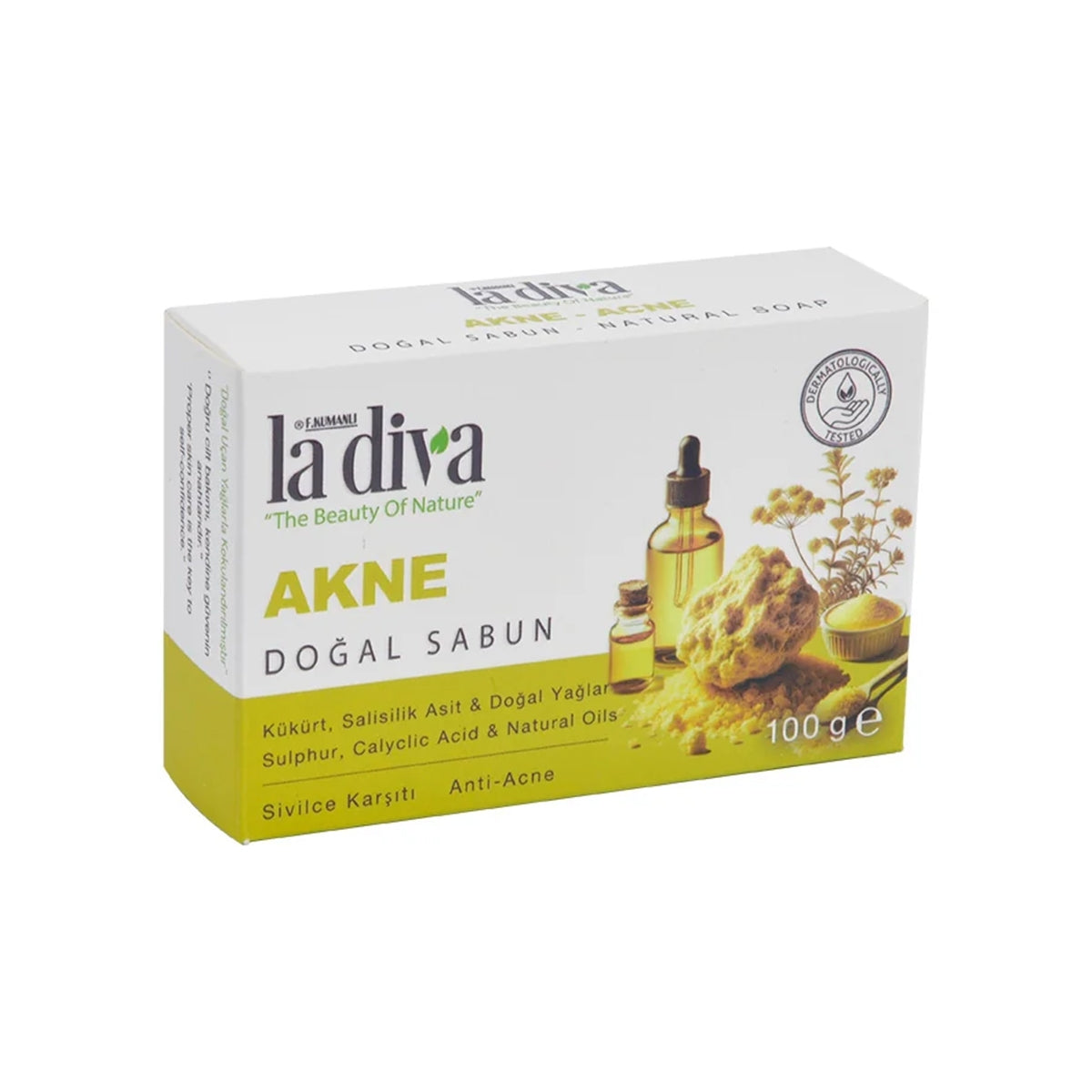 Eve Shop Akne Katı Sabun 100Gr