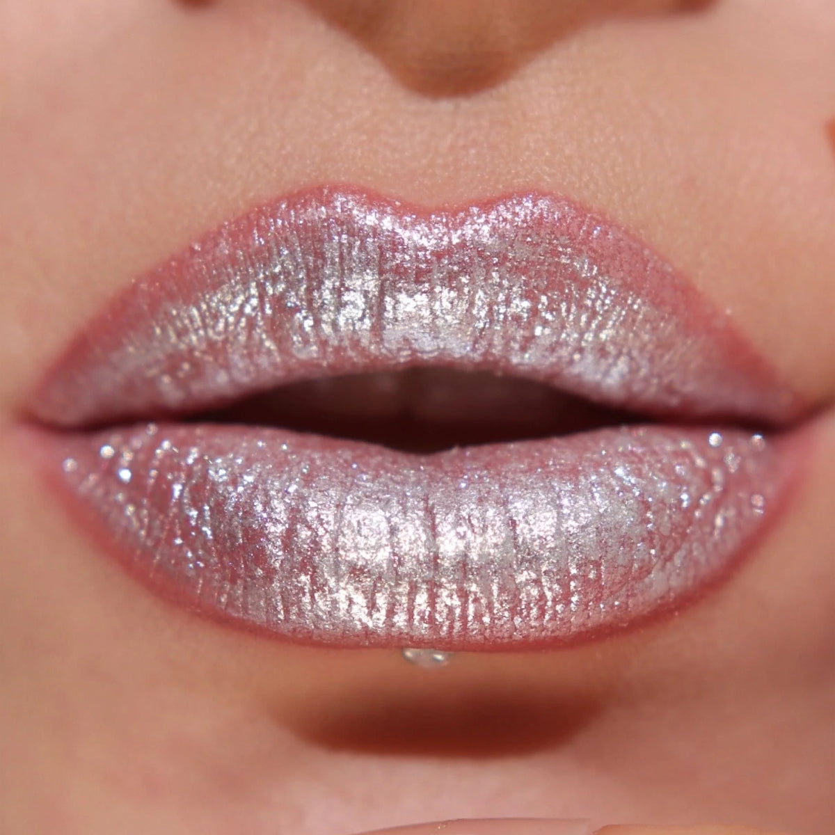 Glitter Lipgloss Silver