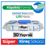 SLEEPY YÜZEY TEMİZLEYİCİ KİREÇ SÖKÜCÜ TEMİZLİK HAVLUSU 30' LU