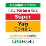 SLEEPY YÜZEY TEMİZLEYİCİ YAĞ ÇÖZÜCÜ TEMİZLİK HAVLUSU 30' LU