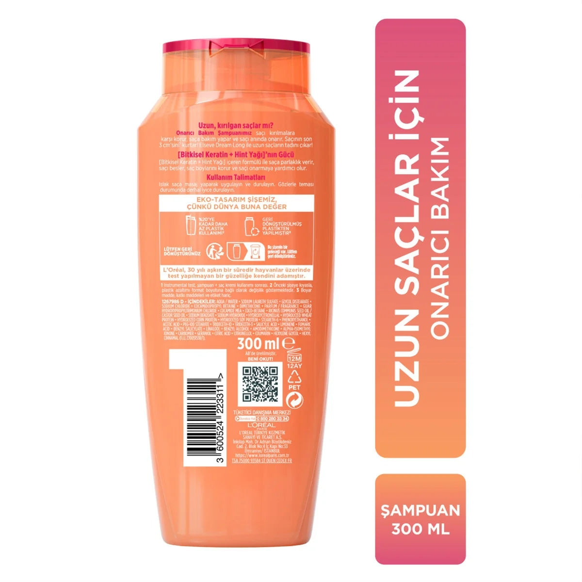 Şampuan Dream Long 300 Ml
