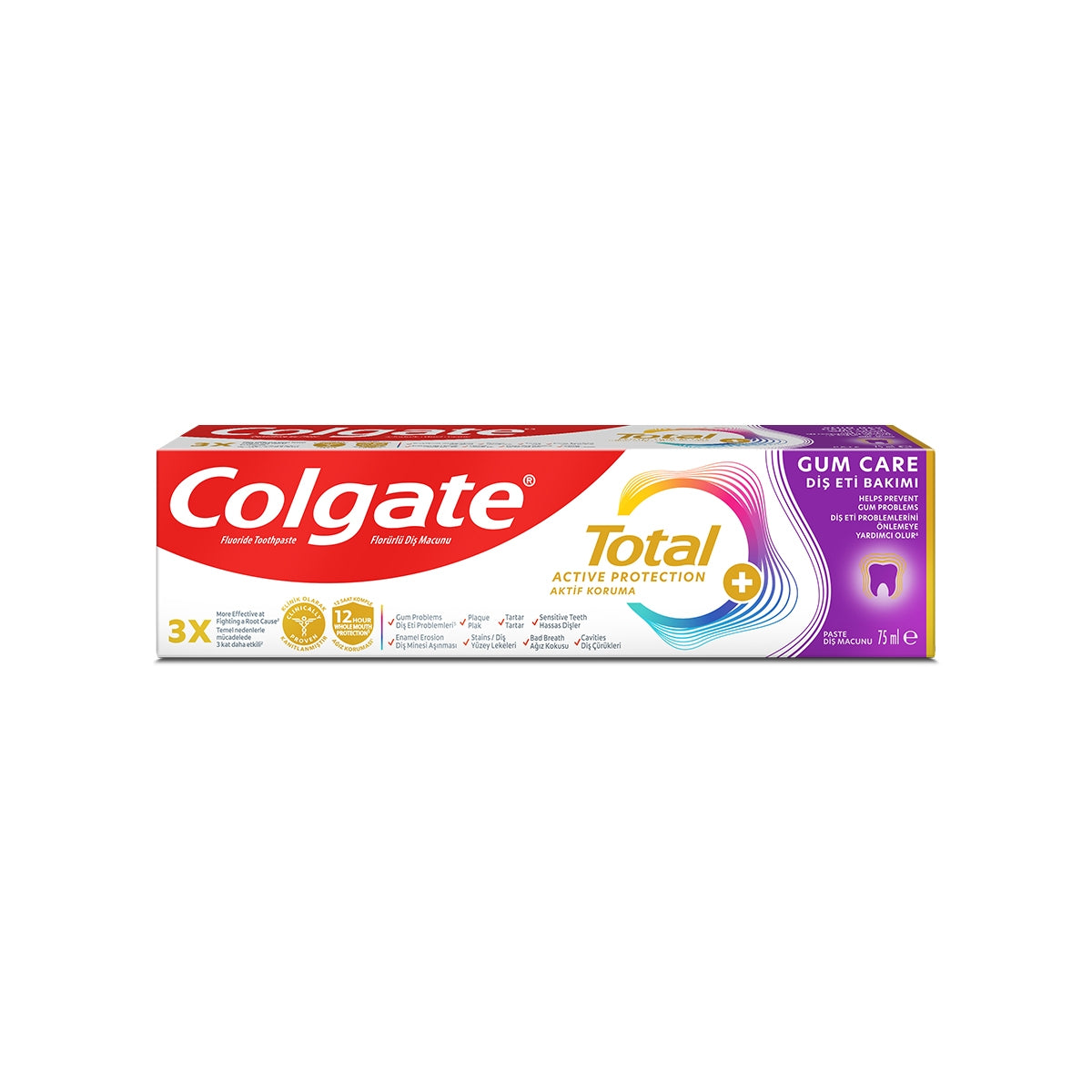 COLGATE Total Koruma Diş Eti Sağlığı Diş Macunu 75 ml
