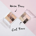 SOFT CREAM WARM TONES 7'Lİ FAR PALETİ
