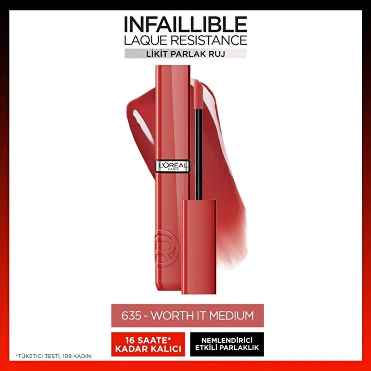 Infaillible Laque Resistance Likit Parlak Ruj 635 Worth It Medium