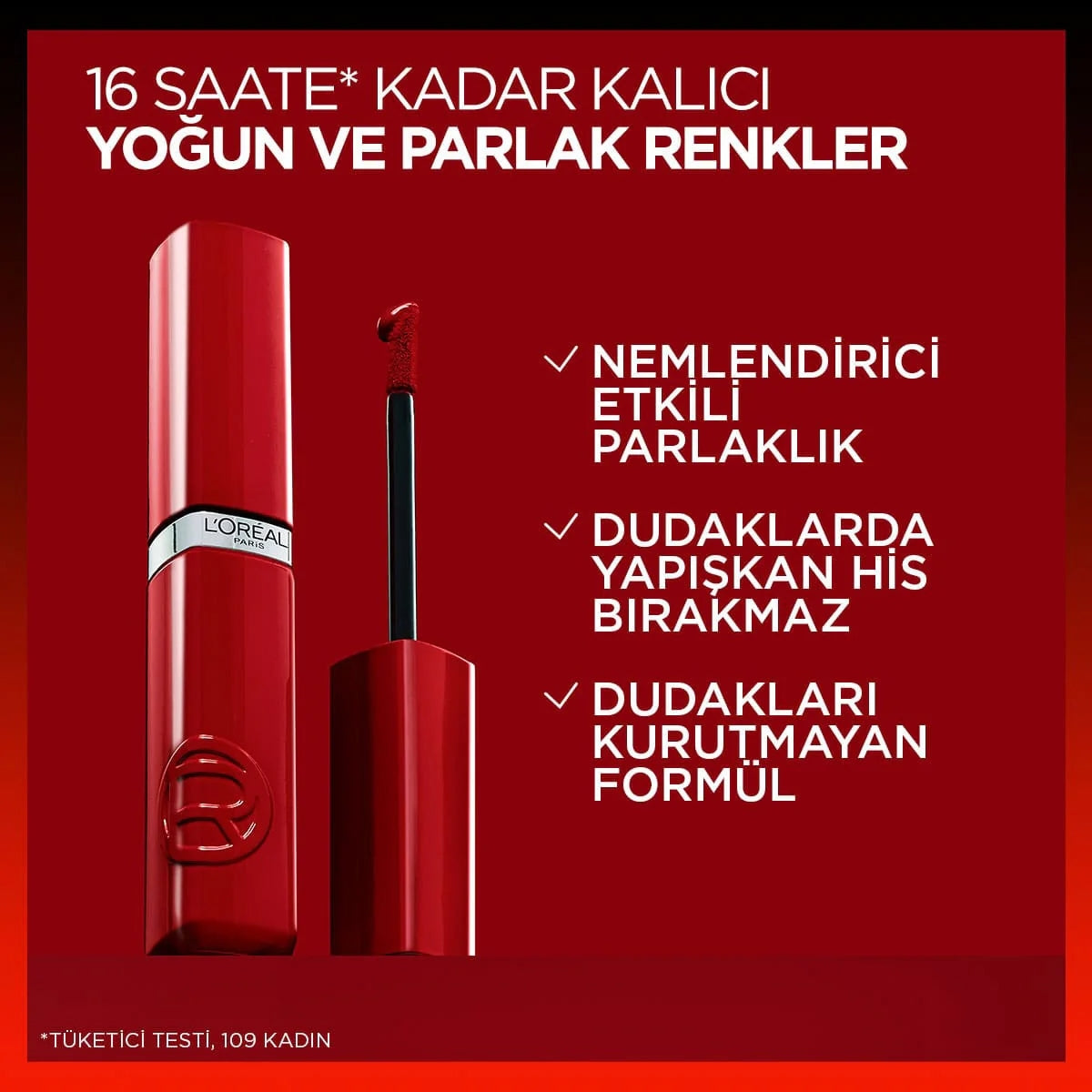 Laque Resistance Likit Parlak Ruj 420 Rouge Paris