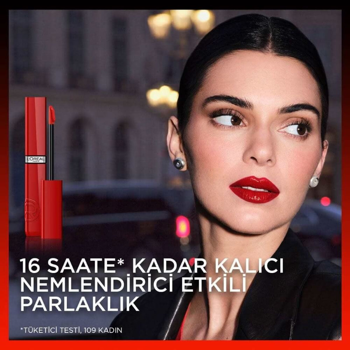 Laque Resistance Likit Parlak Ruj 550 Noir Cherry