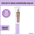 MAYBELLINE Super Lock Kaş Maskarası Med Brown

