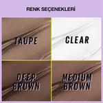MAYBELLINE Super Lock Kaş Maskarası Med Brown
