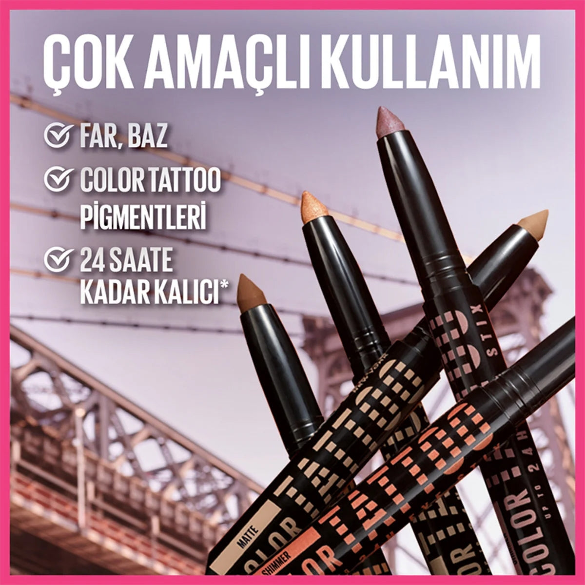 Maybelline New York Color Tattoo 24H Eye Stix Göz Farı - I am Authentic