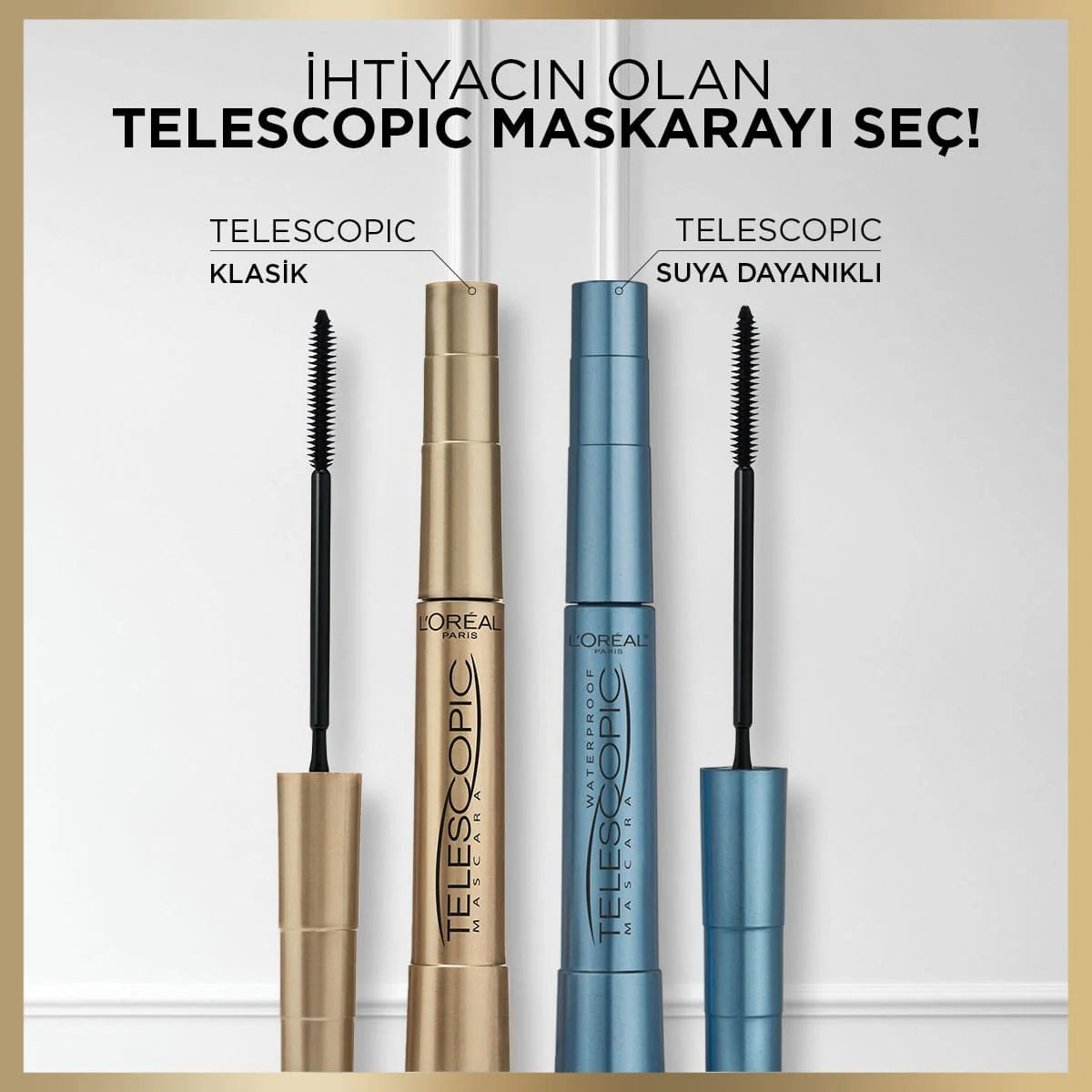 Waterproof Telescopic Maskara
