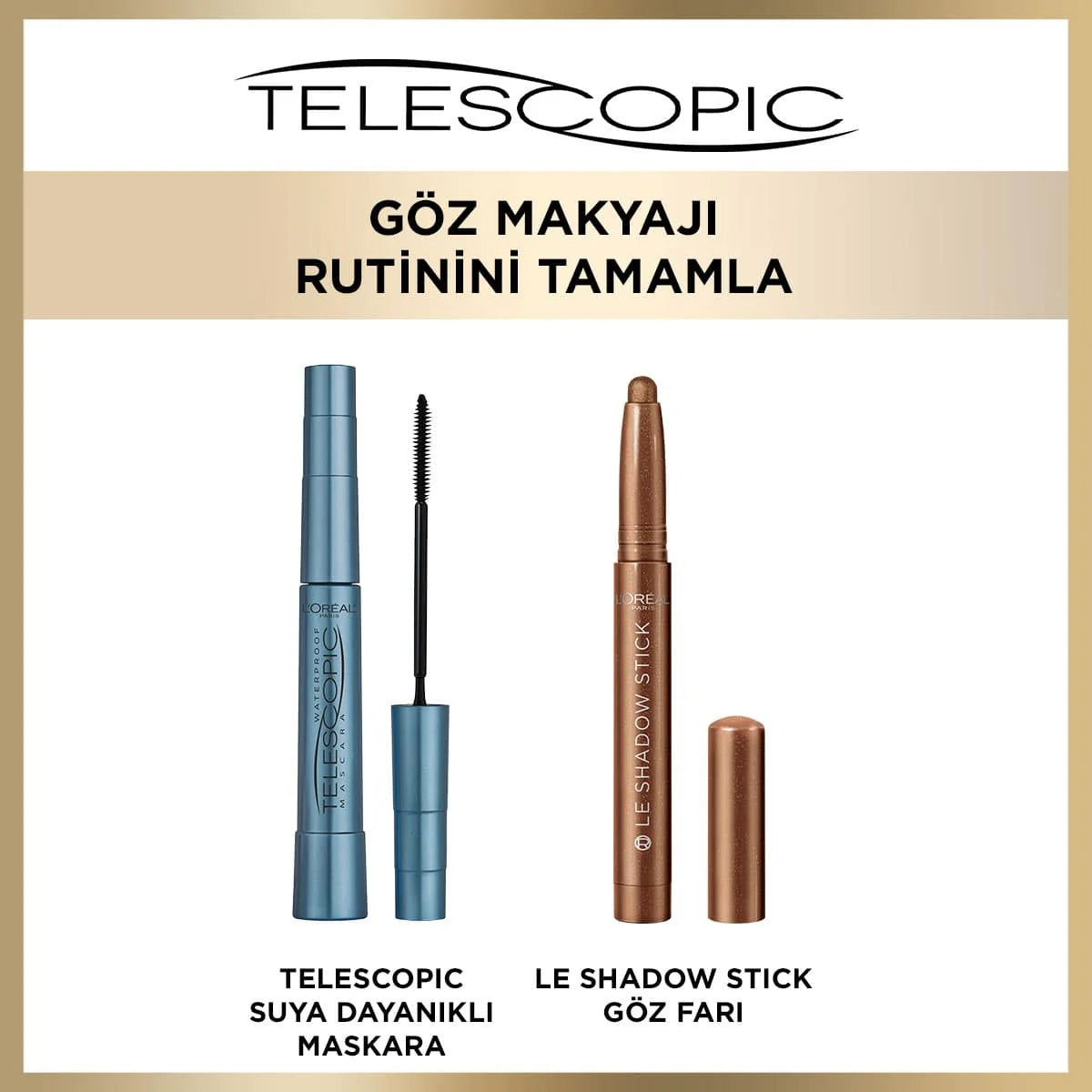 Waterproof Telescopic Maskara
