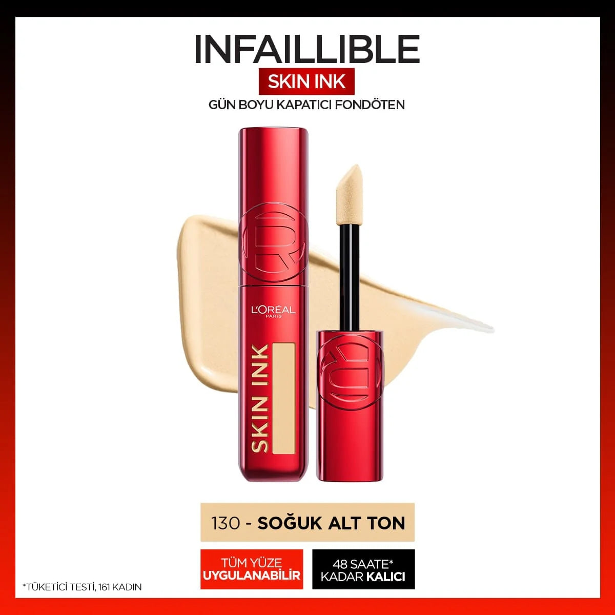 Infaillible Skin Ink Kapatıcı 130 Cool Rose
