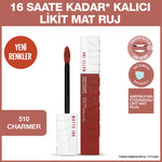 MAYBELLINE Super Stay Matte Ink Ruj 505 Charmer
