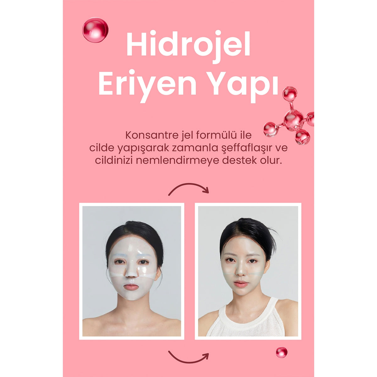 Seoul Collagen Hydrogel Eriyen Yüz Maskesi