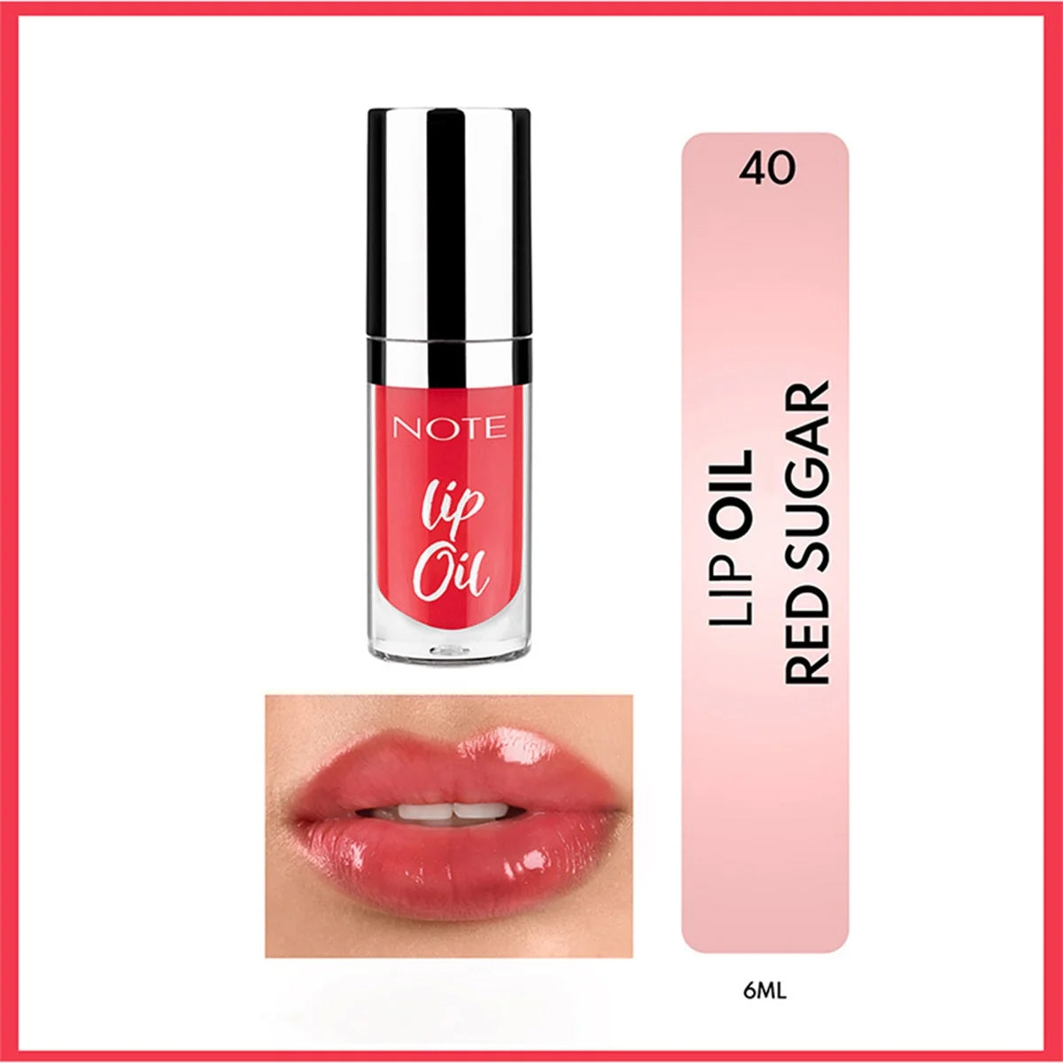 Dudak Parlatıcısı 40 Sugar Red