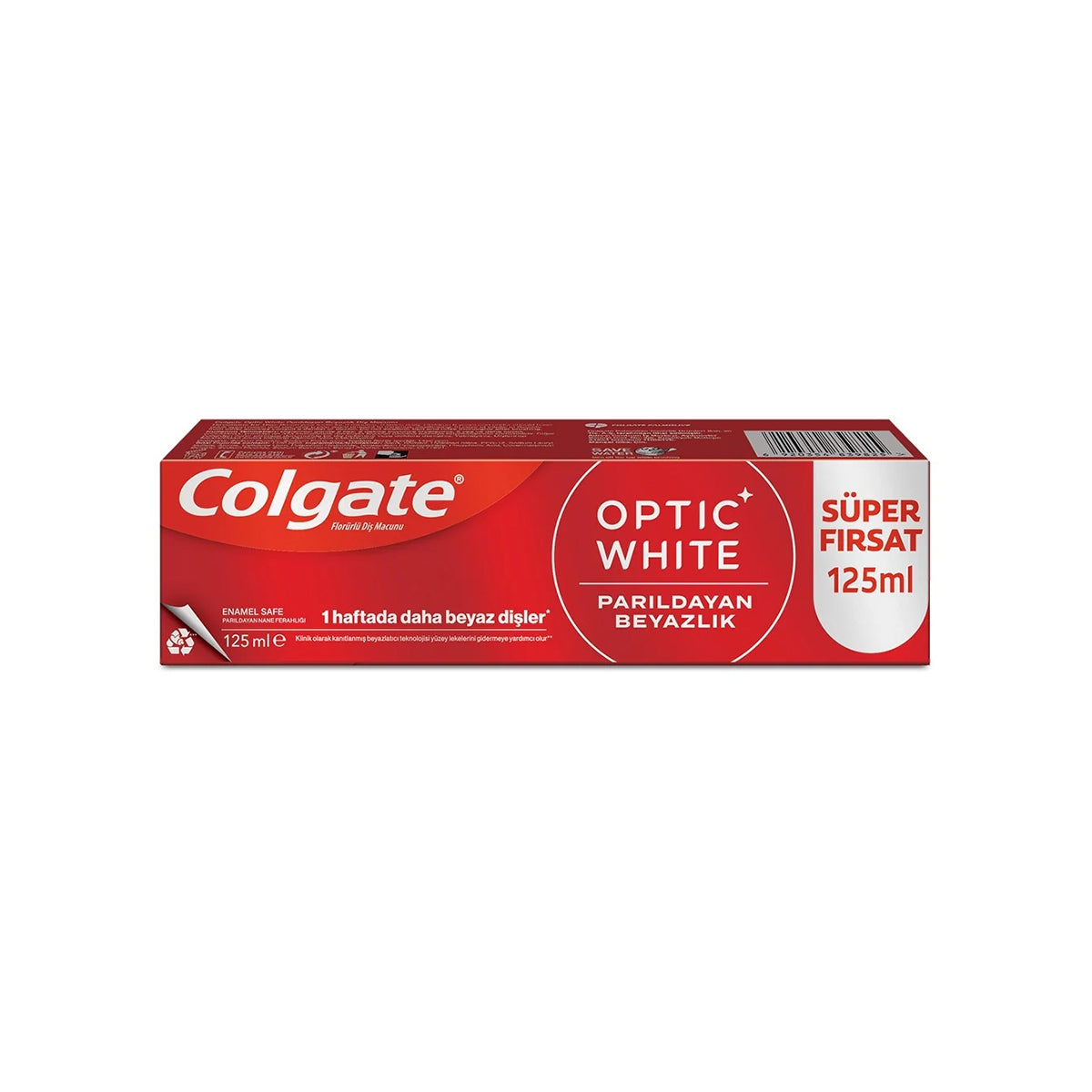 Colgate Optic White Parıldayan Beyazlık Diş Macunu 125ml