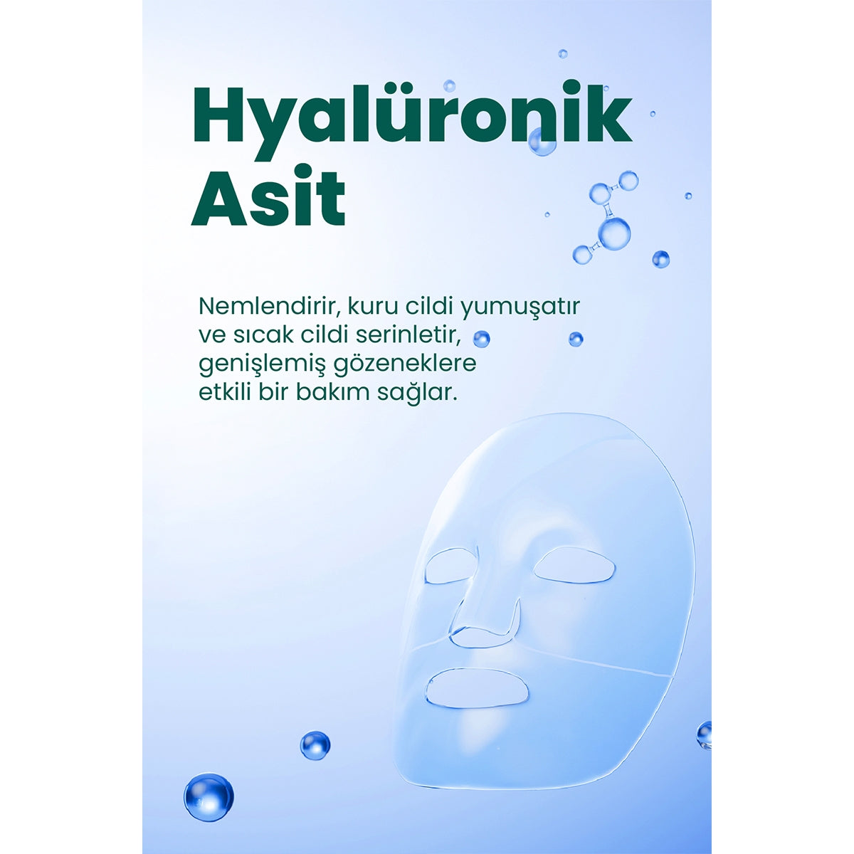 Seoul Hyaluronic Hydrogel Eriyen Yüz Maskesi