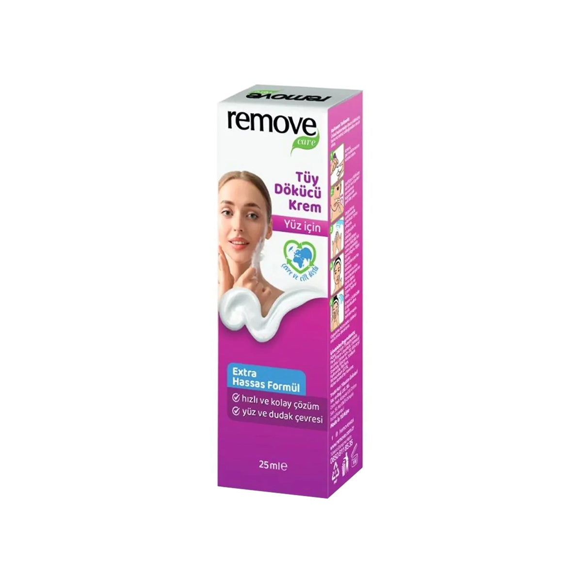 Yüz için Tüy Dökücü Krem 25 ml
