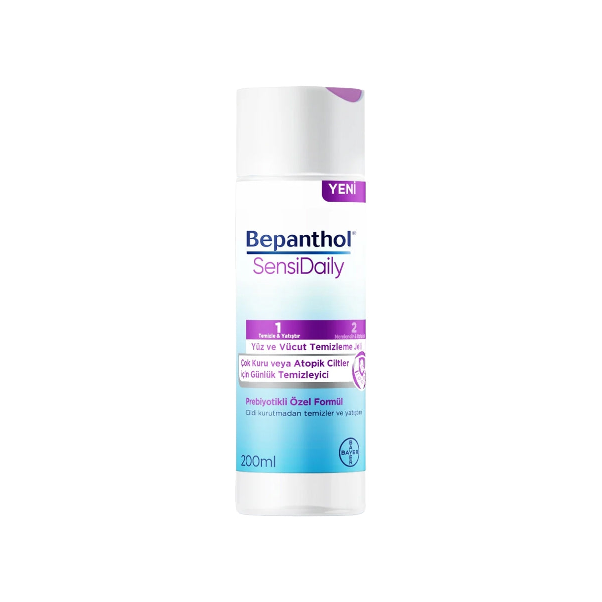 Sensidaily Yüz ve Vücut Temizleme Jeli 200 ml