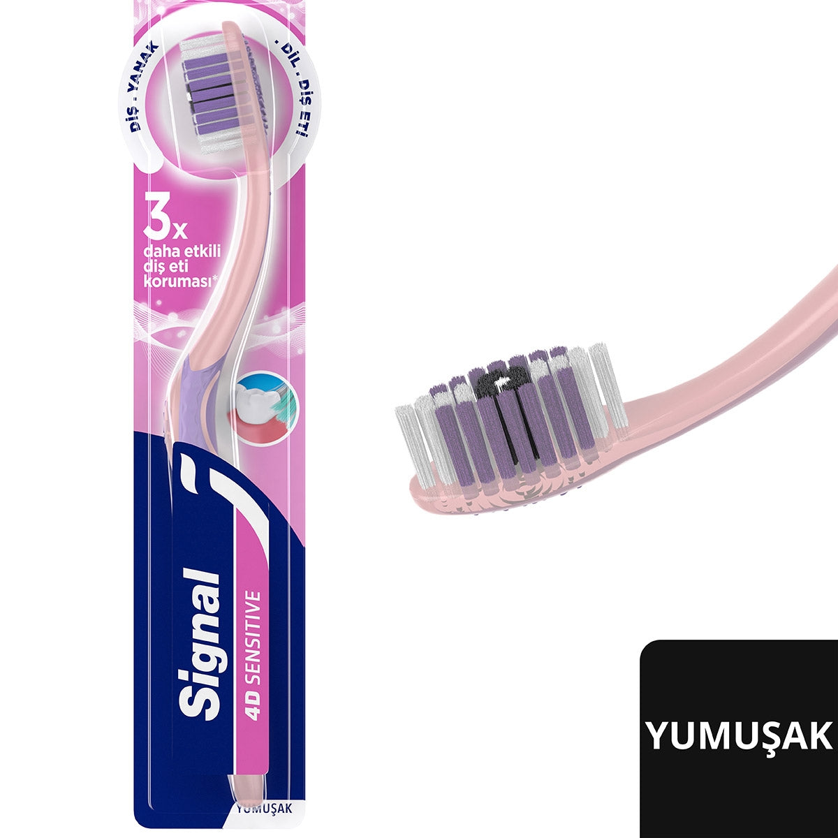 SİGNAL 4D Sensitive Diş Fırçası