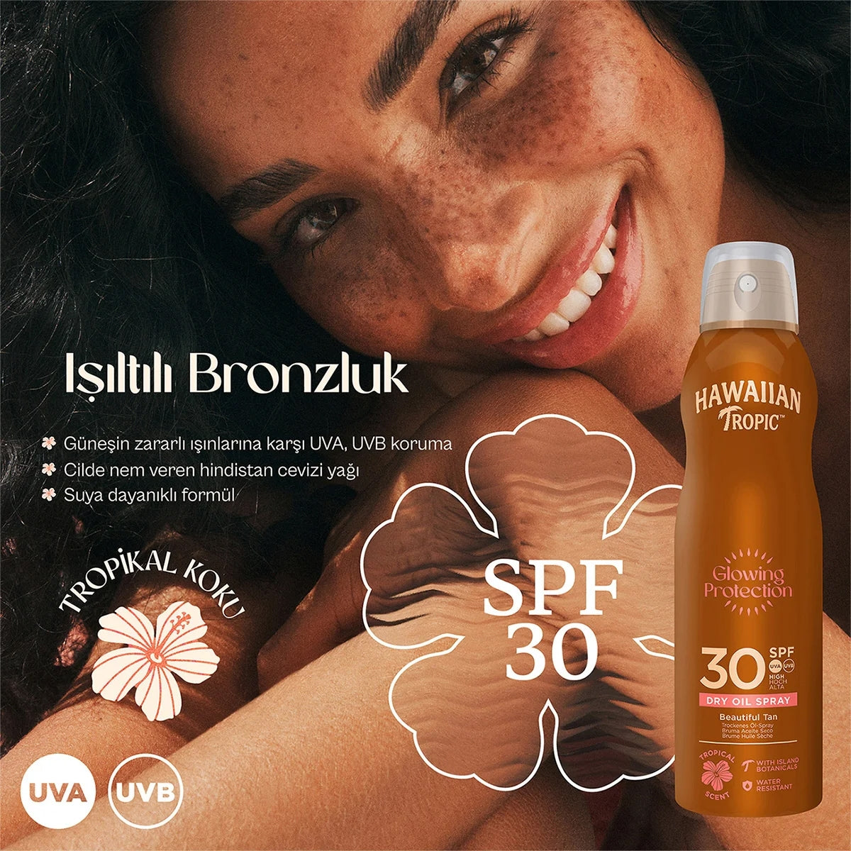 Aerosol Güneş Yağı SPF30 220 ml