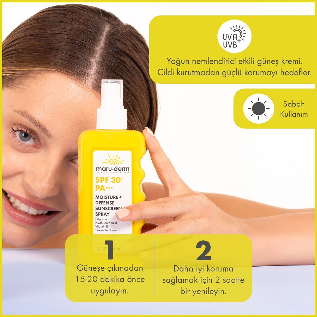Moisture Güneş Spreyi SPF30 200 ml