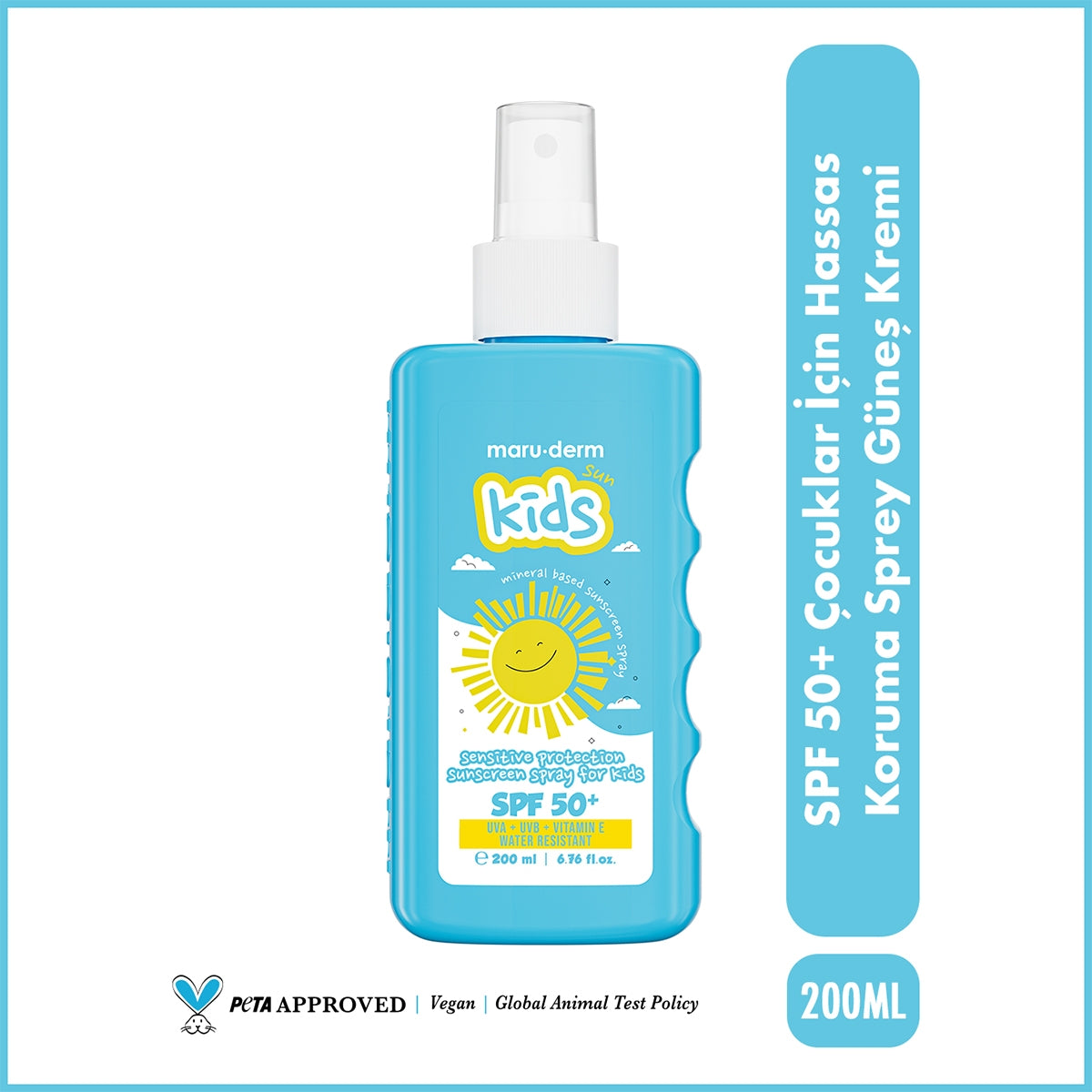 Kids Güneş Spreyi SPF50 200 ml